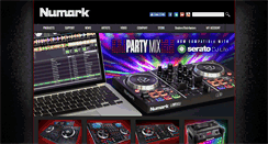 Desktop Screenshot of numark.com